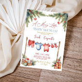 Winter Baby shower Uitnodiging