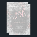 Winter Baby shower Uitnodiging Rustic Winter Showe<br><div class="desc">Uitnodiging voor winterBaby shower. 
Alle design zijn © PIXEL PERFECTION PARTY LTD</div>