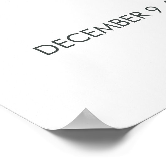 Winter Baby shower Welkomstbord | Baby Het is koud Poster (Hoek)