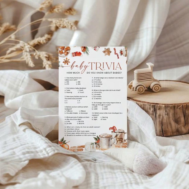 Winter Baby Trivia Game (Creator heeft geüpload)