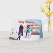 Winter Baby Verjaardag Kaart (Gele Bloem)