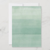 Winter Baby zijn koude buitenzijde Baby shower Kaart (Achterkant)