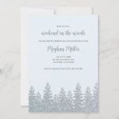 Winter Bachelorette Weekend in de Bossen route Kaart (Voorkant)