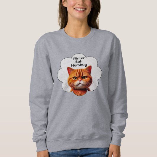 Winter bah Humbug Trui (Voorkant)