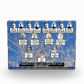 Winter Bare Branch Tree Fotoserie Quote Fotoblokken (Voorkant)