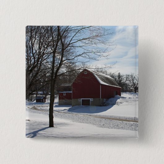 Winter Barn Button (Voorkant)