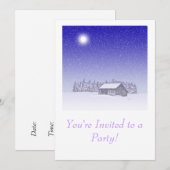 Winter Barn Kaart (Voorkant / Achterkant)