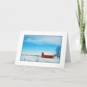 Winter Barn Kaart