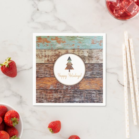 Winter Barn, Prettige feestdagen Servet (Insitu)