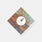 Winter Barn, Prettige feestdagen Servet (Hoek)