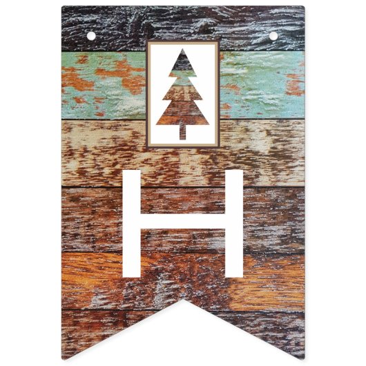 Winter Barn, Prettige feestdagen Vlaggetjes (Tweede vlag)