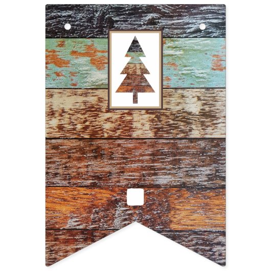 Winter Barn, Prettige feestdagen Vlaggetjes (Eerste vlag)