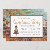 Winter Barn, uitnodiging voor kerstfeest (Voorkant / Achterkant)