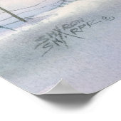WINTER BARN VAN SHARON SHARPE POSTER (Hoek)