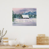 WINTER BARN VAN SHARON SHARPE POSTER (Keuken)