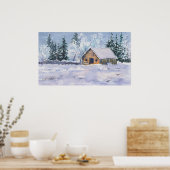WINTER BARN VAN SHARON SHARPE POSTER (Keuken)