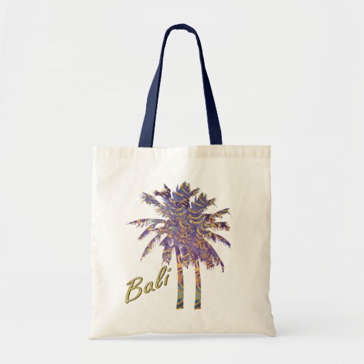 Winter Batik Palm Trees Tote Bag (Voorkant)