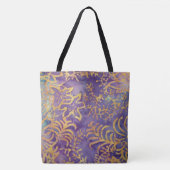 Winter Batik Tote Bag (Voorkant)