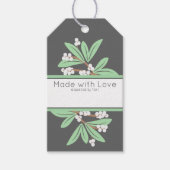 Winter Bayberry Charm Craft Gift Cadeaulabel (Voorkant)