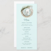 Winter Beach Place instellen Menu (Voorkant / Achterkant)