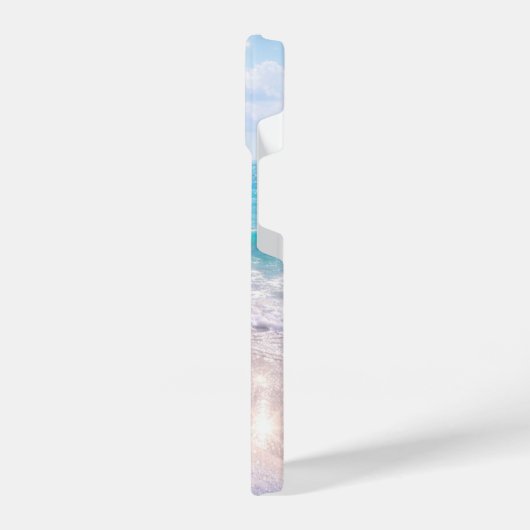 Winter Beach Wonderland iPhone Hoesje (Linkerkant)