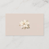 Winter Bearly Wait Baby shower luierverloting Informatiekaartje (Achterkant)