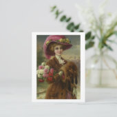 Winter Beauty - Émile Vernon Briefkaart (Staand voorkant)