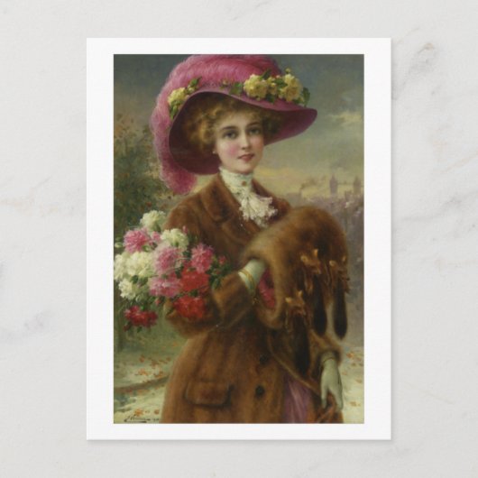 Winter Beauty - Émile Vernon Briefkaart (Voorkant)