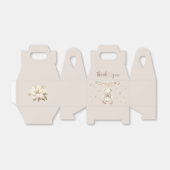 Winter beer Baby is koud buiten Genderneutraal Bedankdoosjes (Uitgevouwen)