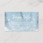 Winter Beer Blauwe Baby Luier Raffle Aanvraag Informatiekaartje (Voorkant)