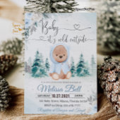 Winter Beer Boy Het is koud buiten Uitnodiging