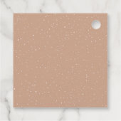 Winter Beer Brown Slaaigh Merry Kerstry Bedankjes Labels (Achterkant)