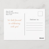 Winter Beer Bruin Slaapse Baby shower Briefkaart (Achterkant)