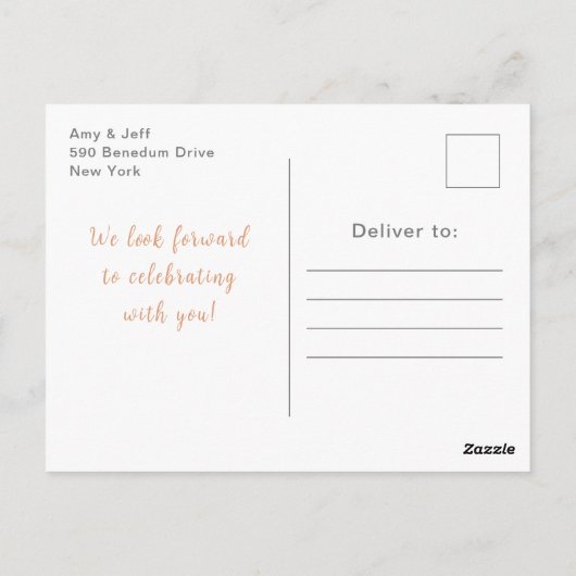 Winter Beer Bruin Slaapse Baby shower Briefkaart (Achterkant)