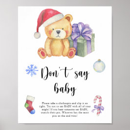 Winter Beer - Geen baby Poster