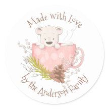 Winter Beer Hot Cacao Mix Label