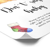 Winter Beer - Niet zeggen baby Poster (Hoek)