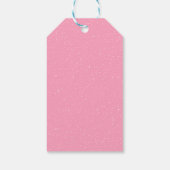 Winter Beer Roze Slee Merry Christmas Cadeaulabel (Achterkant)