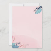 Winter Beer verjaardagsfeestje Kaart (Achterkant)