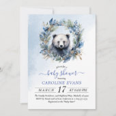 Winter Beer Waterverf Baby shower Kaart (Voorkant)