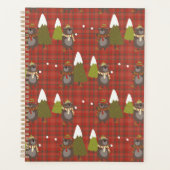 Winter Beer Witte Kerstmis Rood Buffalo Pset Planner (Voorkant)