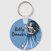 Winter Belly Dancer Sleutelhanger (Voorkant)