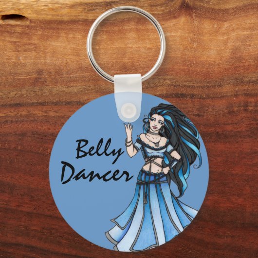 Winter Belly Dancer Sleutelhanger (Voorkant)