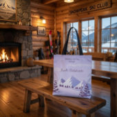 Winter Berg Bachelorette Weekend Custom Tote Bag