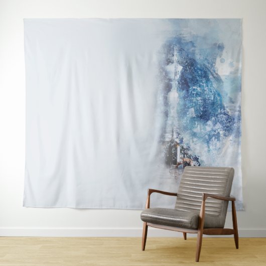 Winter Bergmeer Wandkleed (In Situ (horizontaal))