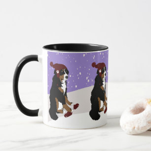 Winter Bernese Mountain Dog  Mok