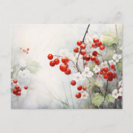 Winter Berries Briefkaart