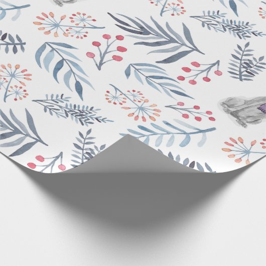 WINTER BERRIES EN WEIMS CADEAUPAPIER (Hoek)