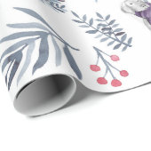 WINTER BERRIES EN WEIMS CADEAUPAPIER (Rol Hoek)