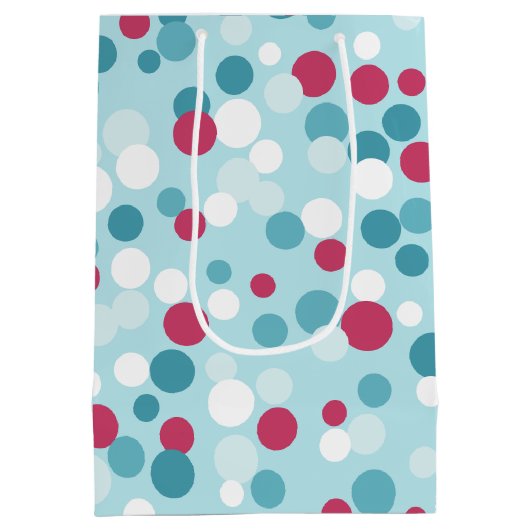 Winter Berries Gift Bag Medium Cadeauzakje (Achterkant)